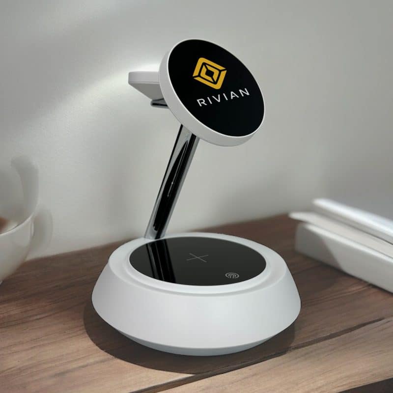 Custom PHOENIX QI - 3 In 1 Desktop Charger - 2