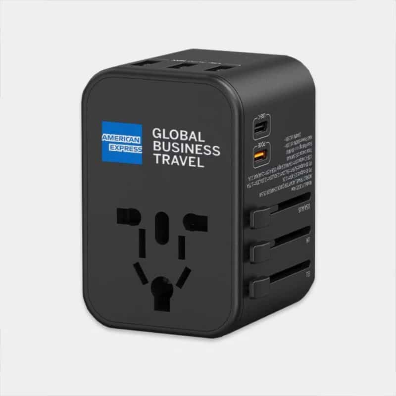 Custom Expedition 4.0 - Universal Travel Adapter Featuring 35w USB-C Port