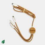 Custom Corq - Eco Friendly Cork Multi-Cable