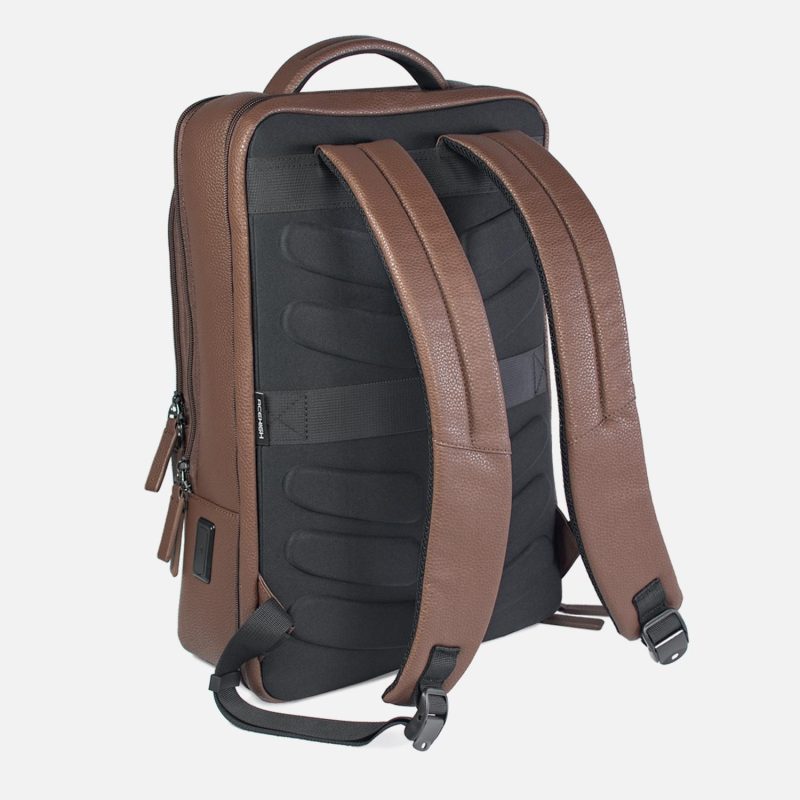 Custom Oxford - 16" Laptop Backpack with Luggage Strap - 3