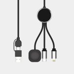 Custom Sammy - LED Multi-Cable Featuring Apple Watch Charging Dock - 1