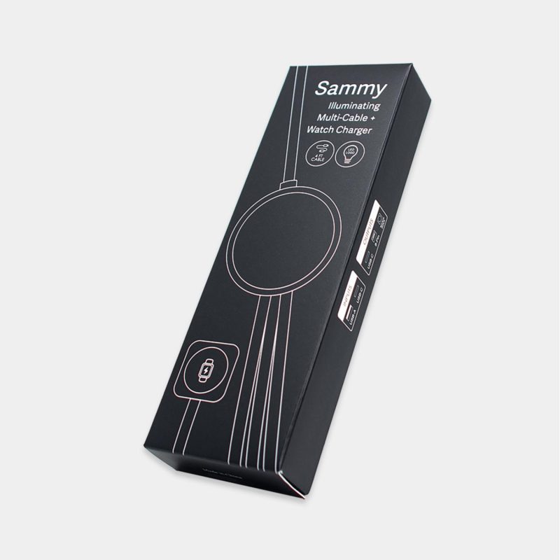 Custom Sammy - LED Multi-Cable Featuring Apple Watch Charging Dock - 2