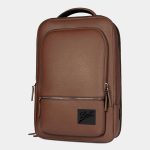 Custom Oxford - 16" Laptop Backpack with Luggage Strap - 4