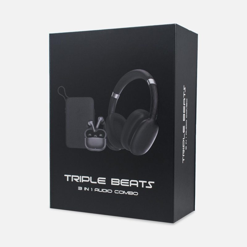 Custom Triple Beats - Premium Audio Gift Set - 2