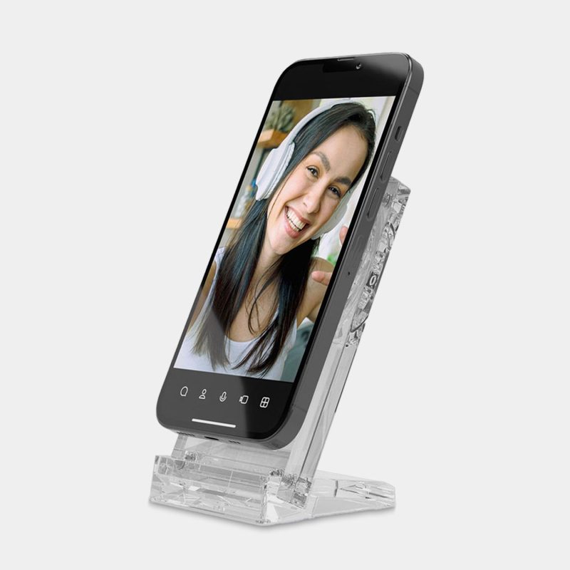 Custom Gemini Qi 3.0 - 15w Acrylic Wireless Charger - 2