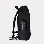Custom Malibu - Roll Top Laptop Backpack (Black) - 3