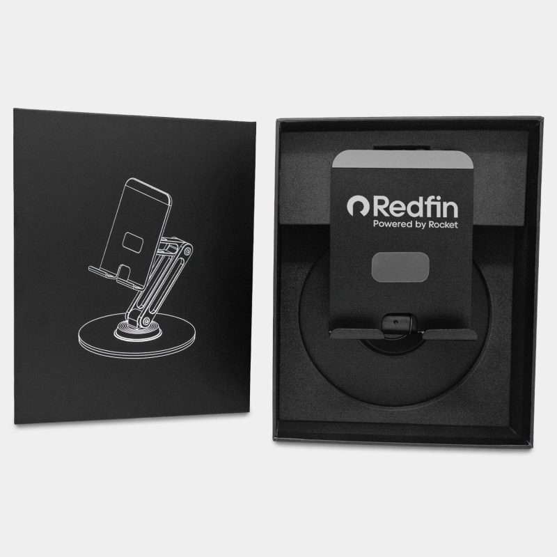 Custom Evo XL - Aluminum Phone and Tablet Stand Featuring Adjustable Height and Rotating Base - 4