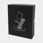 Custom Evo XL - Aluminum Phone and Tablet Stand Featuring Adjustable Height and Rotating Base - 5