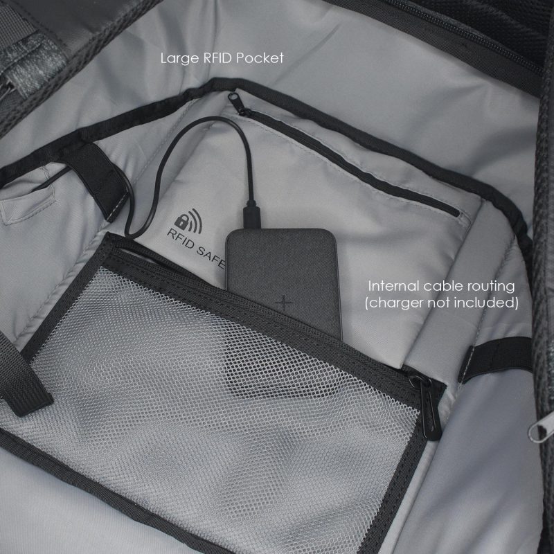 Custom Fort Knox 2.0 - Anti-Theft Design Laptop Backpack - CLEARANCE - 7