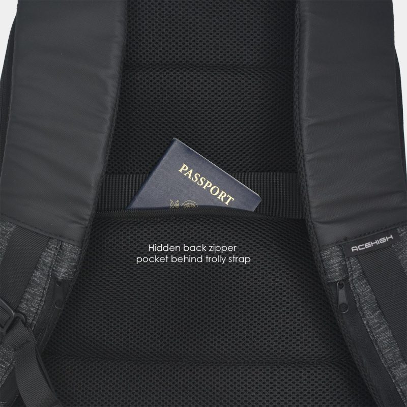 Custom Fort Knox 2.0 - Anti-Theft Design Laptop Backpack - CLEARANCE - 9