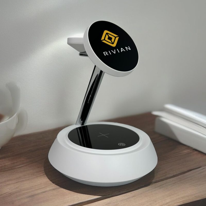 Custom PHOENIX QI - 3" 1 Desktop Charger - 2