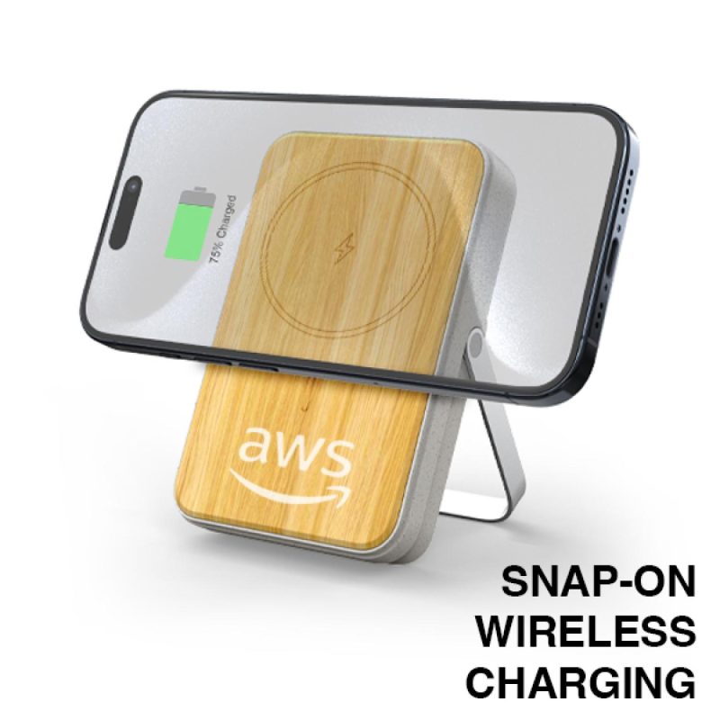 Custom Cypress - Bamboo Eco Power Bank [Clearance] - 3