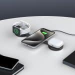 Custom Triplo - 3-in-1 folding wireless charge - 2