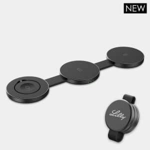 Custom Triplo - 3-in-1 folding wireless charge