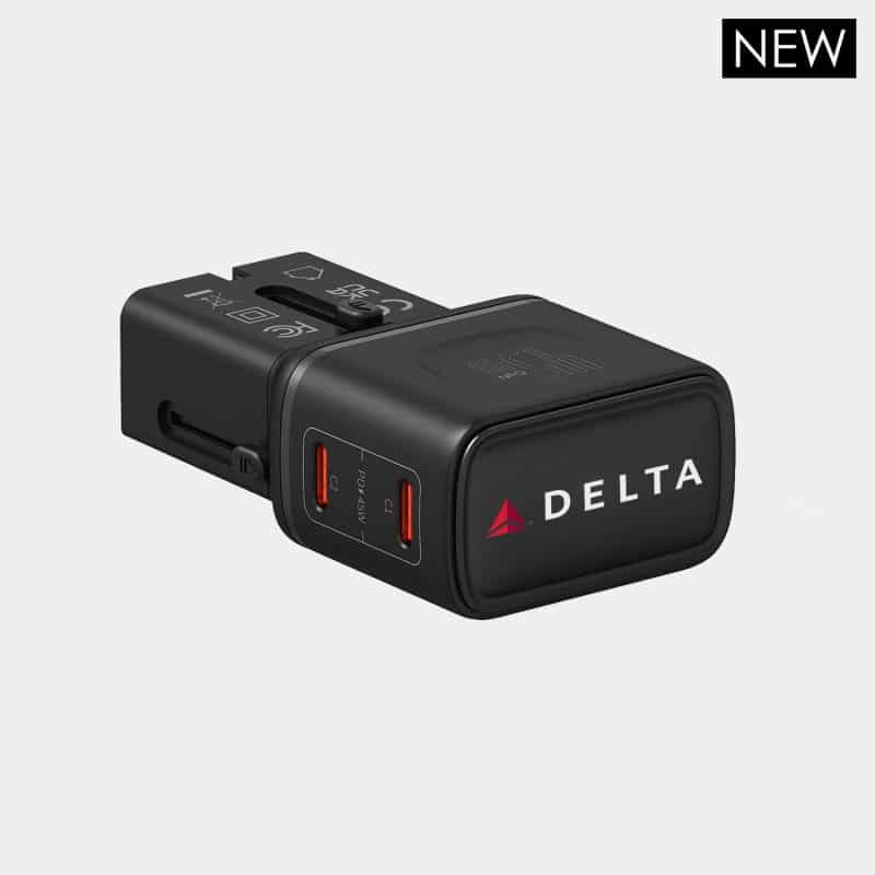 Custom Voyager (GaN) - Int'l Travel Adapter